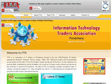 Tablet Screenshot of ittapondicherry.org